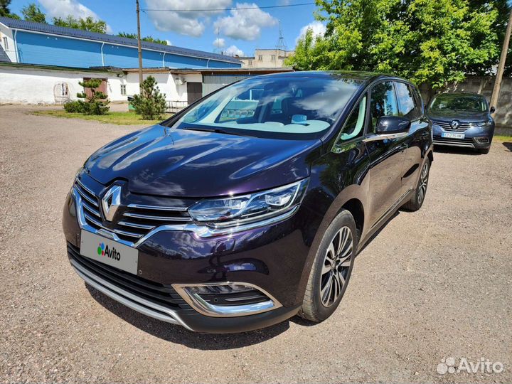 Renault Espace 1.6 AMT, 2018, 105 000 км