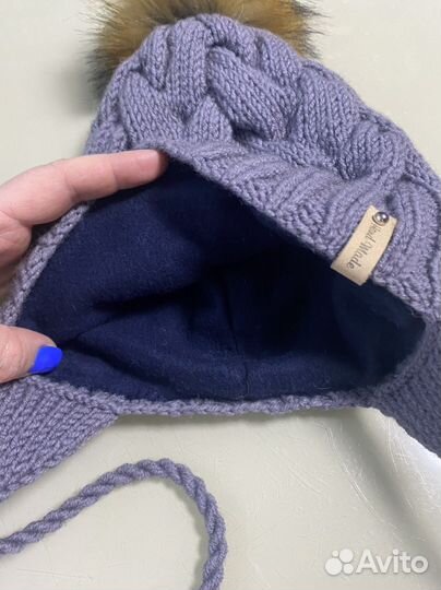 Шапка зимняя на мальчика 50 52