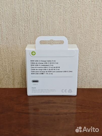 Кабель Apple USB-C/USB-C плетёный 1 метр оригинал