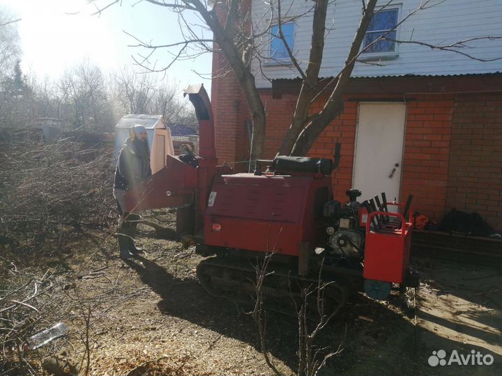 Самоходный. Аренда измельчителя дерева,Одинцово