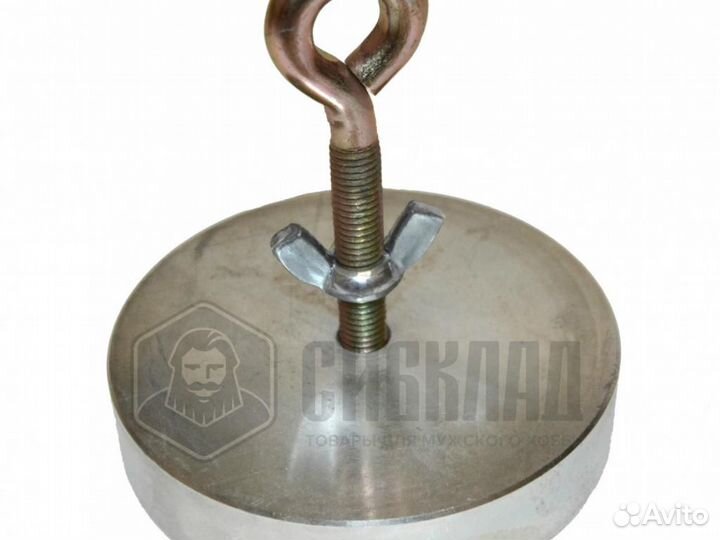 Односторонний поисковый магнит F400кг Н