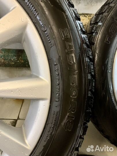 Оригинальные диски bmw g30 r18 в сборе с датчиками