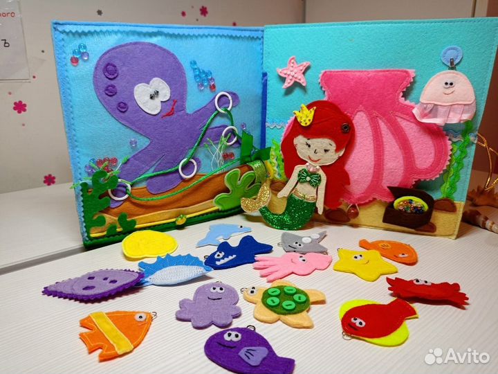 Книга из фетра