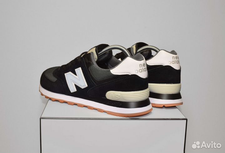 New Balance 574 (41-46, Черные, 15% ниже рынка)