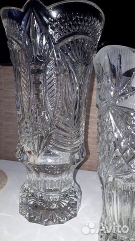 Ваза хрусталь