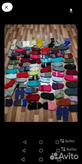 Следки носки варюжки