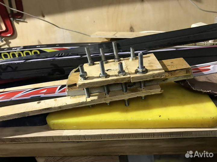 Ремонт беговых лыж, горных лыж, сноубордов