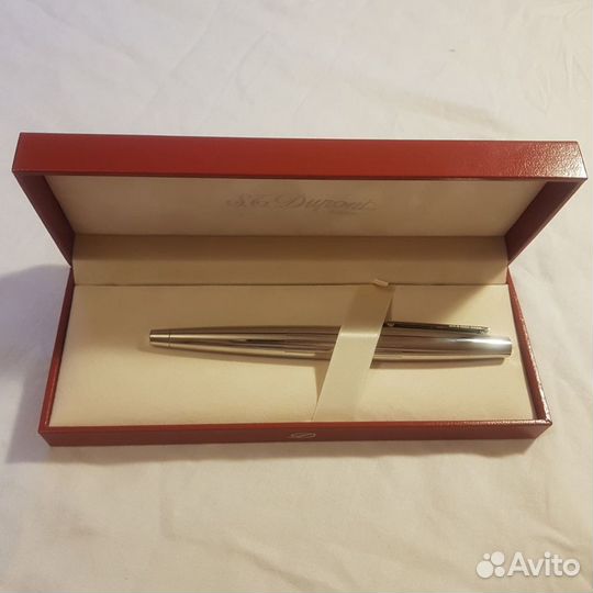 Шариковая ручка dupont ellipsis finition platine