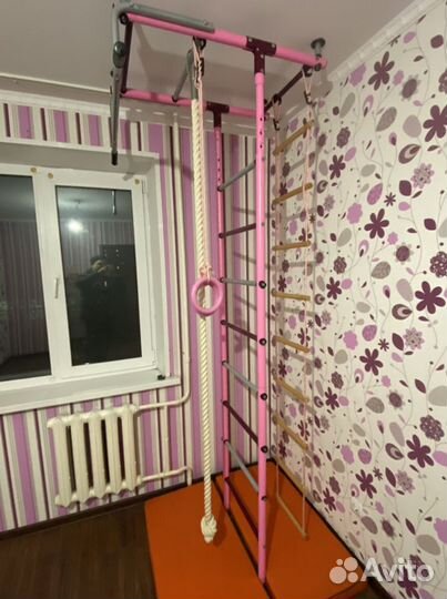 Шведская стенка с матами