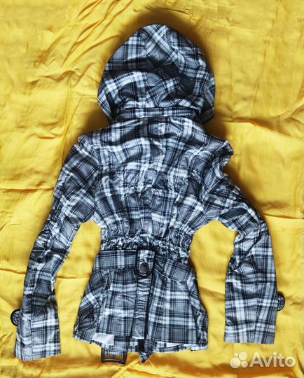 Ветровка женская, в мелкую клетку