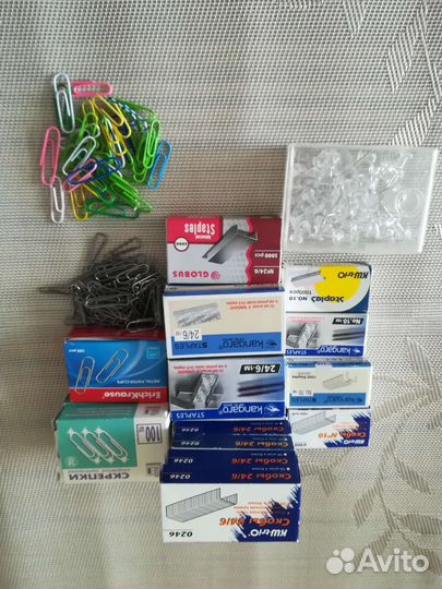 Карандаши, ручки, резинки, линейки и др