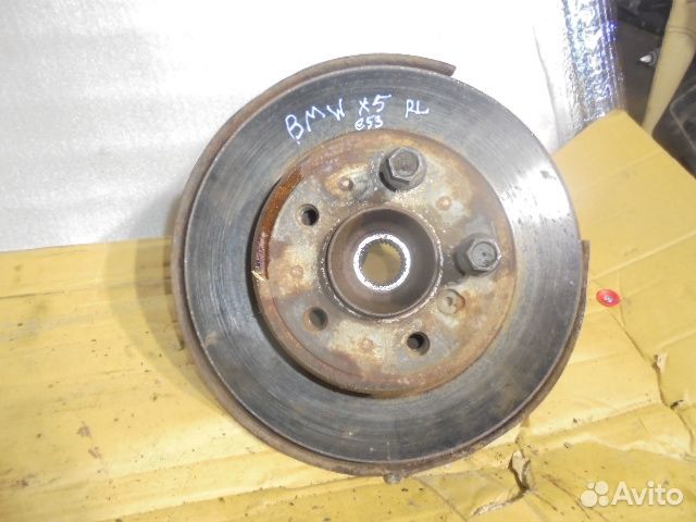 Кулак поворотный задний левый BMW X5 E53