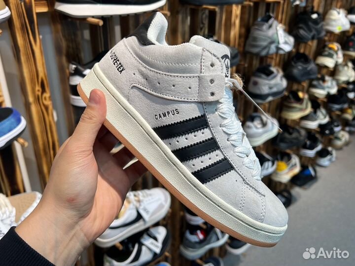 Кроссовки зимние на меху Adidas Campus