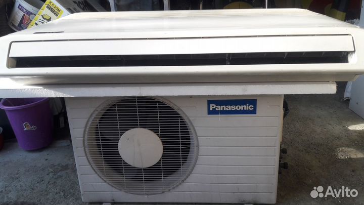 Panasonic 12c на 35 м2 полупром