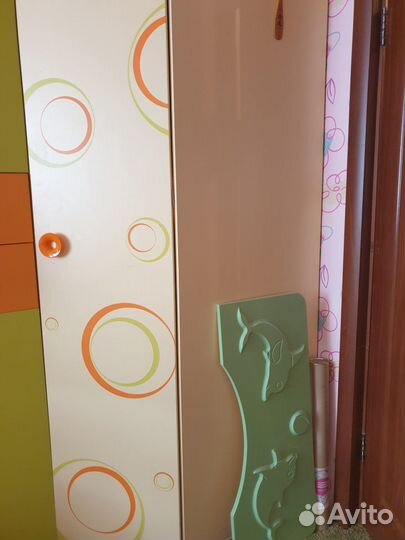 Мебель комплект Фруттис (шкаф + 3 стойки пенал)