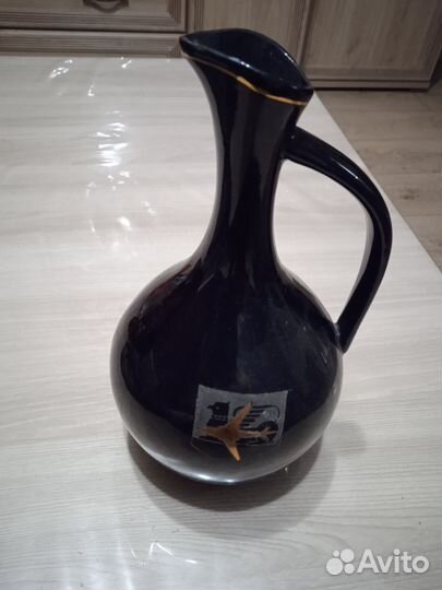 Кувшин фарфор Самолет Тбилиси СССР