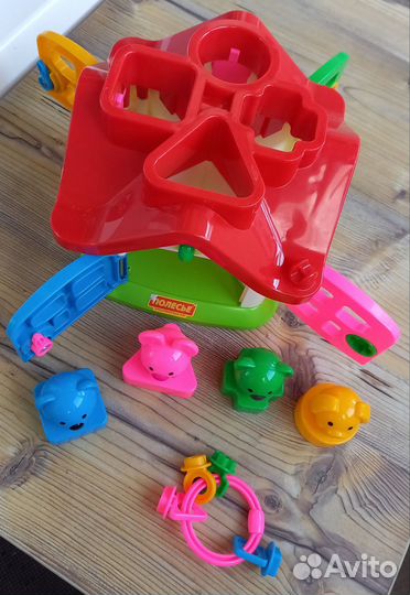 Домик сортер полесье