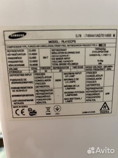 Двери холодильника samsung