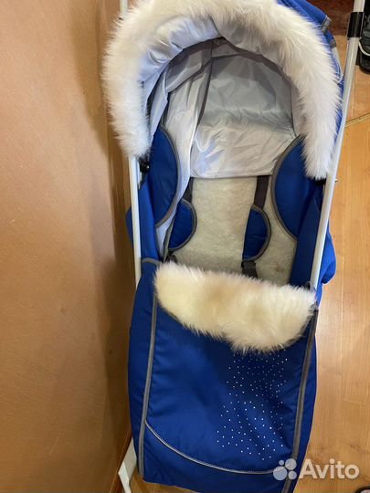 Санки-коляска