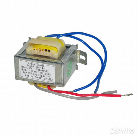 Трансформатор силовой холодильника samsung, 15В