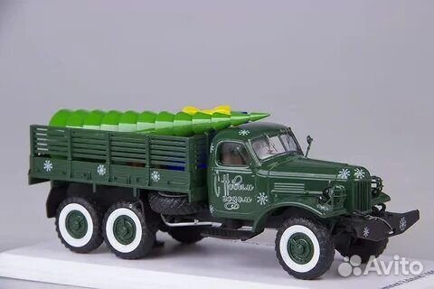 ЗИЛ 157 с новым годом SSM 1:43