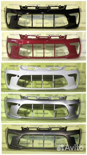 Передний бампер Kia Rio 17-20