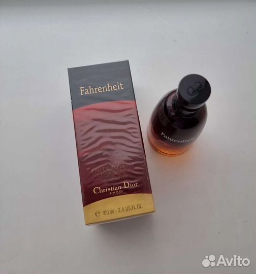 Dior fahrenheit 100ml Мужская туалетная вода