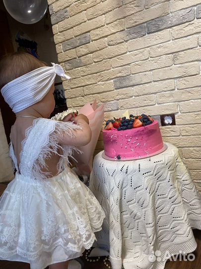 Шапочка на девочку до года