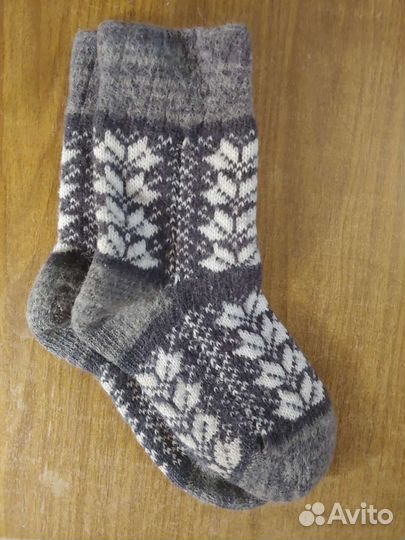 Носки шерстяные, плотные 39-40
