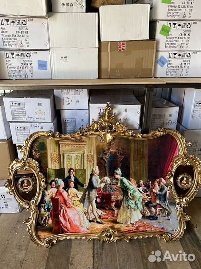 Интерьерные,красивые картины из бархата