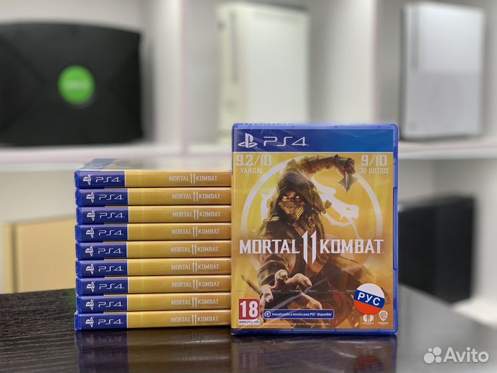 Диск для PS4. Mortal Kombat 11