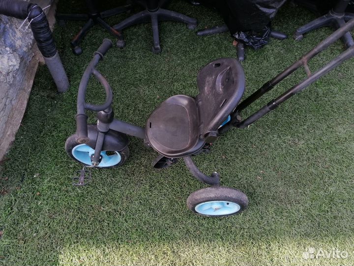 Детский трехколесный велосипед бу