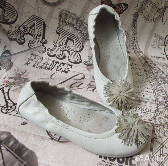 Kapika Italy-Туфли Балетки р.30(19 см) Как новые