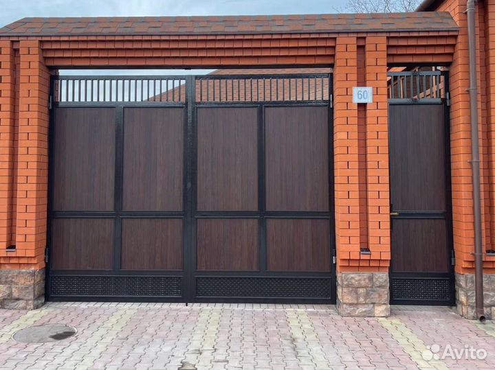 Кованные ворота