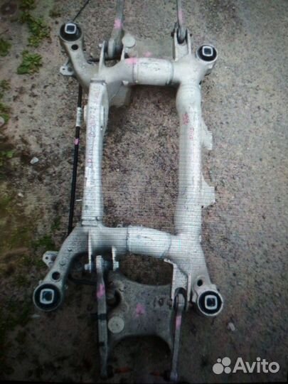 BMW E60 балка задней подвески