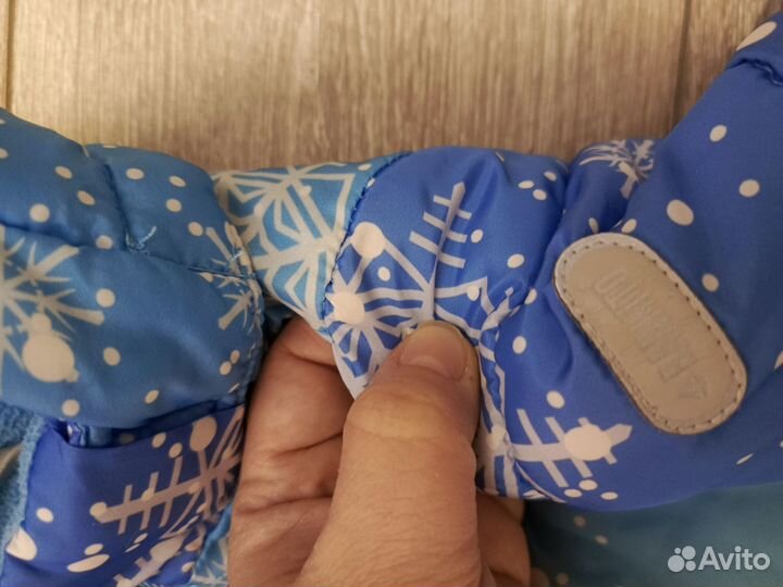 Пуховик зимний для девочки 98р
