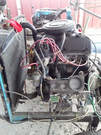 Поливной двигатель