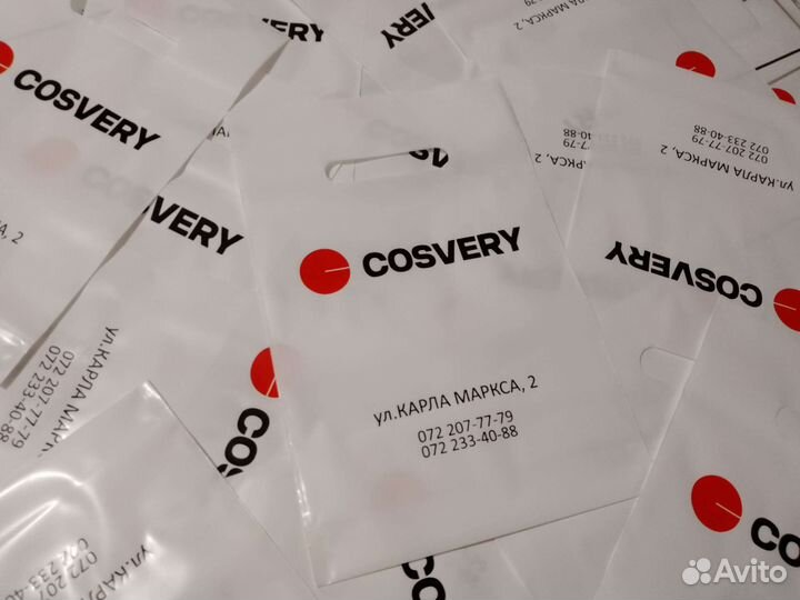 Печать логотипов на пакетах