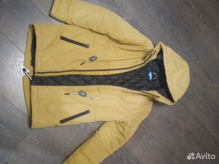 Две куртки демисезонные для мальчика 146