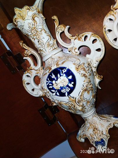 Старинные Вазы майолика