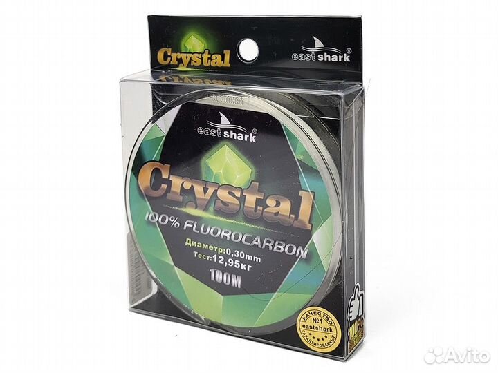 Леска East Shark Crystal fluo 100m (0,16)
