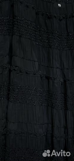 Юбка черная нарядная