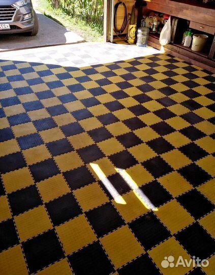 Плитка пвх в гараж