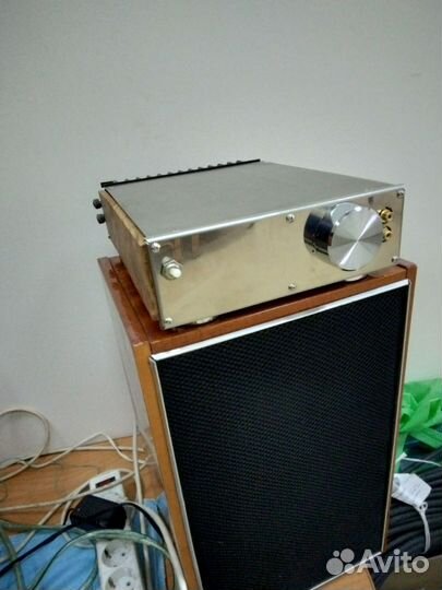 Усилитель и напольные колонки