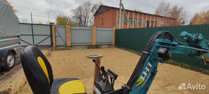 Услуги мини экскаватора