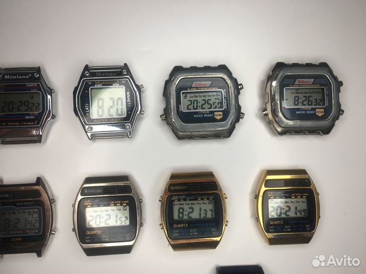 Часы электронные Montana, Armitron, Casio и другие