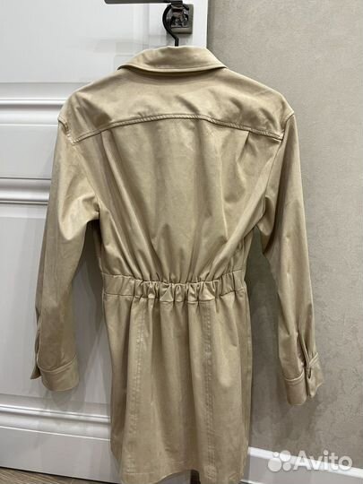 Платье рубашка zara