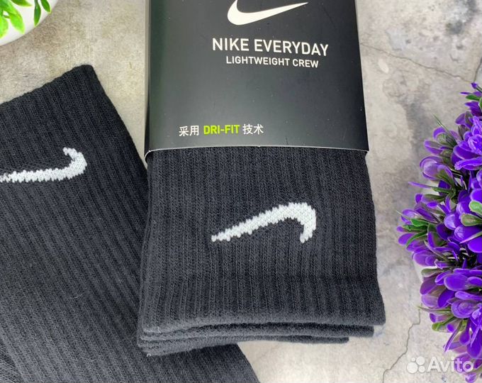 Носки чёрные Nike оригинал