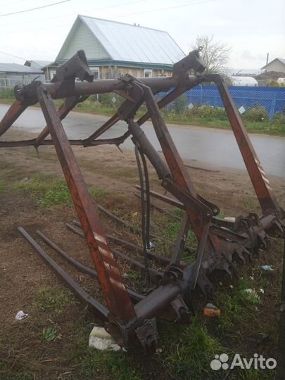 Вилы для погрузки сена мтз юмз
