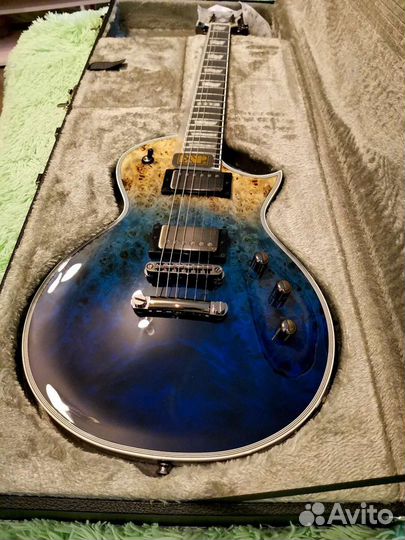 ESP E-II eclipse Blue Natural Fade